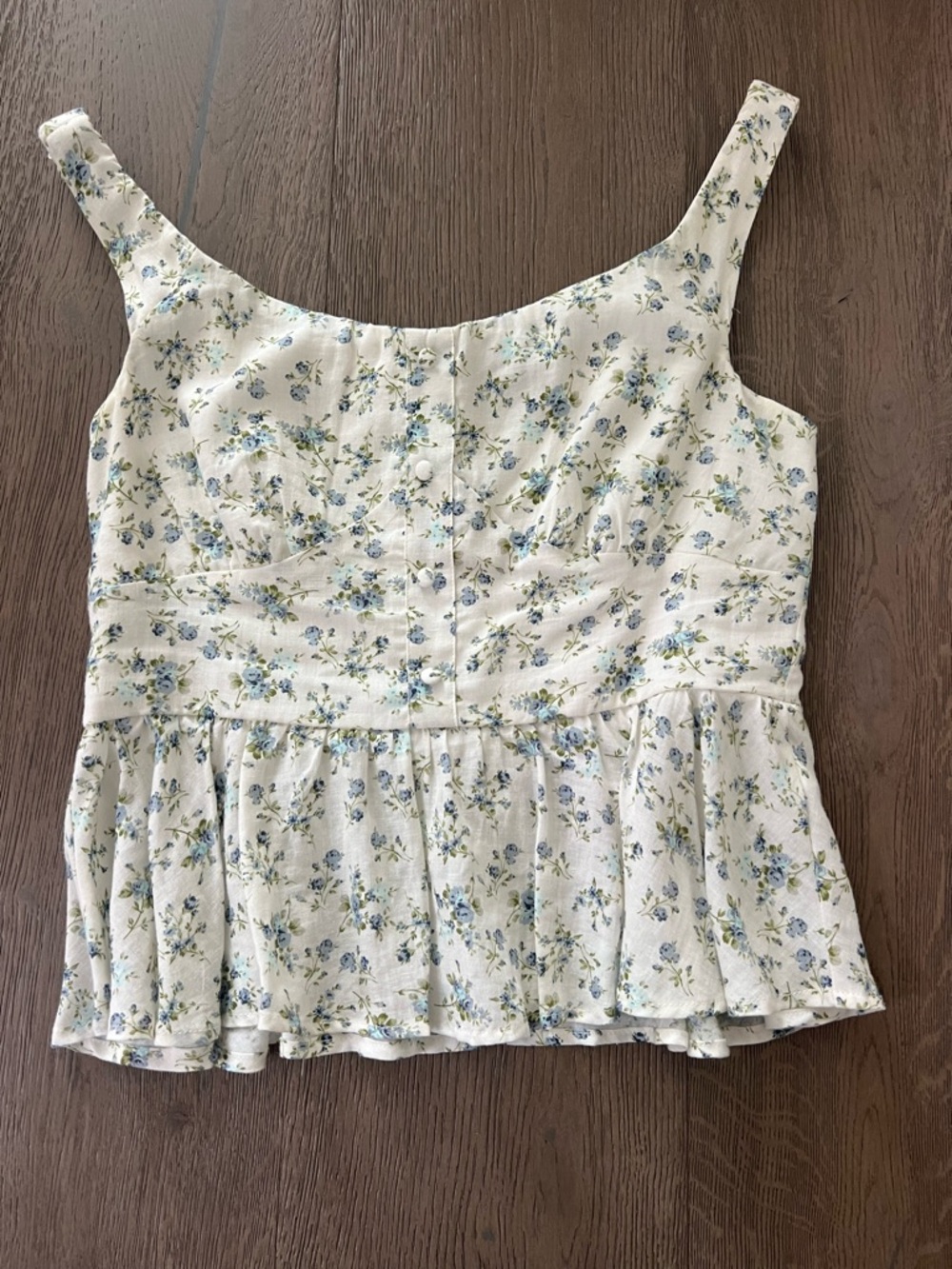 ❤️ Vici Cream Floral Button Front Camisole